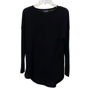 Griffen Black Cashmere Sweater Womens Size Small Long Sleeve